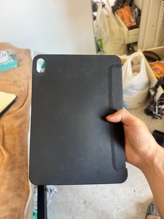 Funda negra para tablet iPad