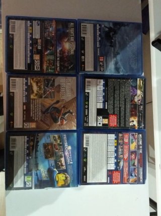 Pack 6 Juegos PS4