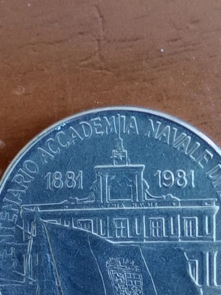 100 Lire 1981 Accademia Navale