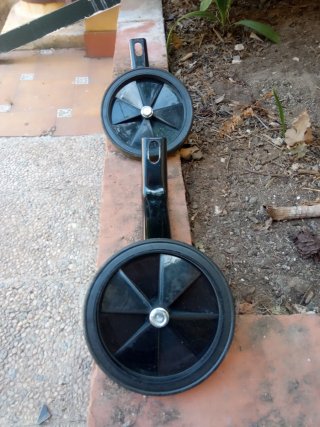 Ruedas de apoyo bicicleta