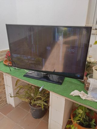 Samsung 37 " con pantalla rota