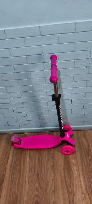 Patinete infantil 3 ruedas rosa