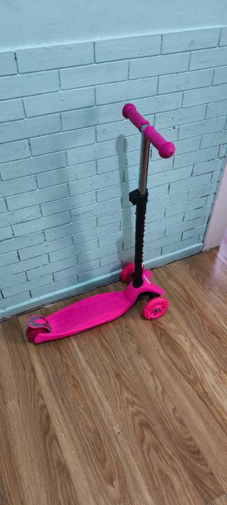 Patinete infantil 3 ruedas rosa