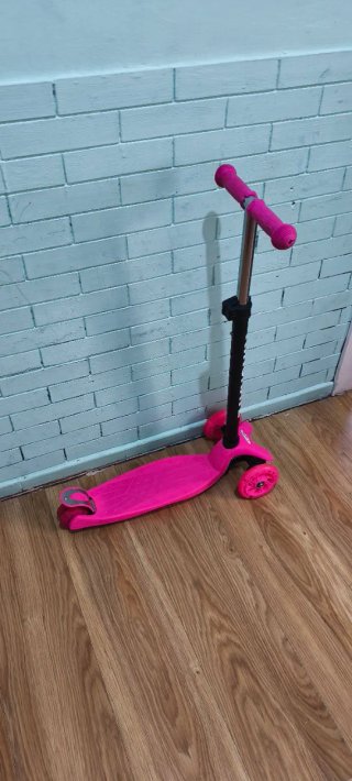 Patinete infantil 3 ruedas rosa