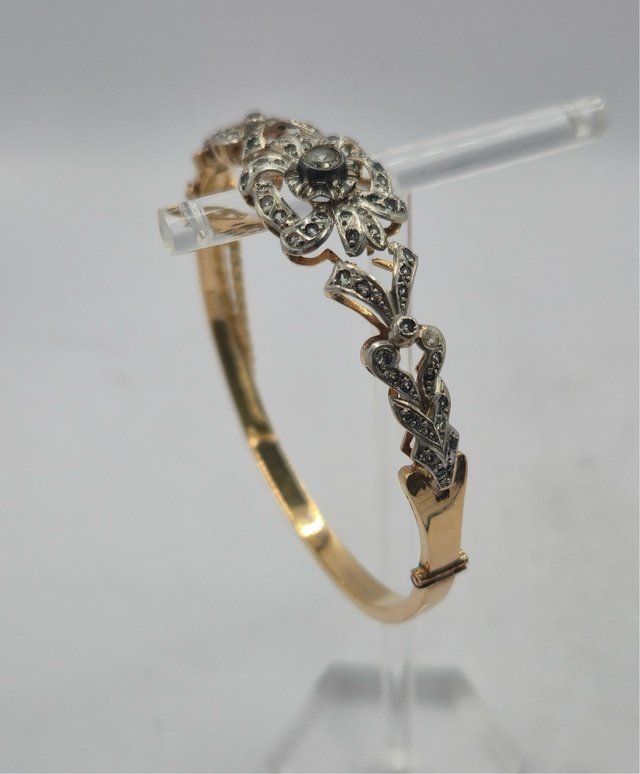 Pulsera Vintage Francesa Oro 18k