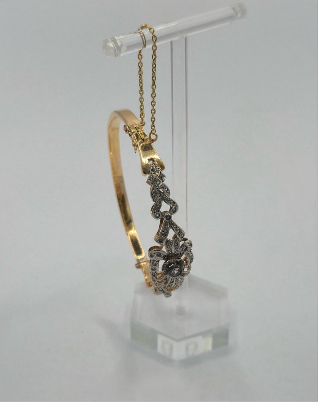 Pulsera Vintage Francesa Oro 18k