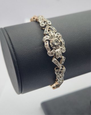 Pulsera Vintage Francesa Oro 18k