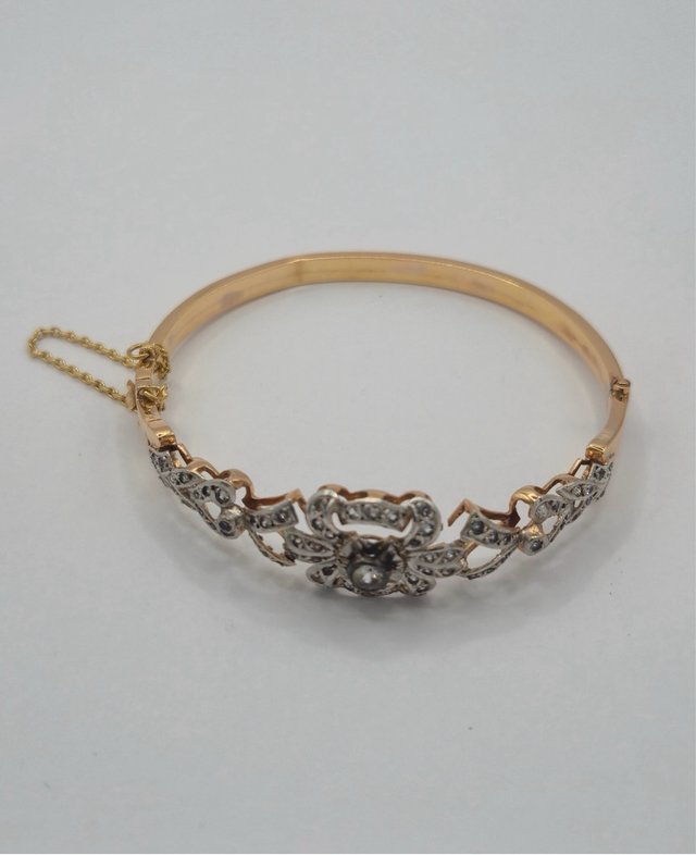 Pulsera Vintage Francesa Oro 18k
