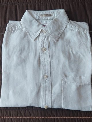 Lote 9 Camisas Blancas Hombre