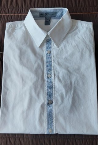 Lote 9 Camisas Blancas Hombre