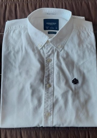 Lote 9 Camisas Blancas Hombre