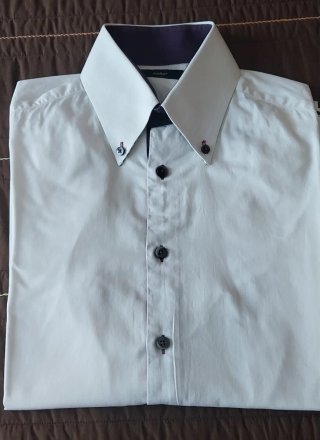Lote 9 Camisas Blancas Hombre
