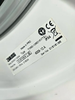 Lavadora Zanussi 6kg 1000rpm