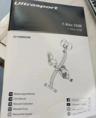 Bicicleta Estática UltraSport F-Bike