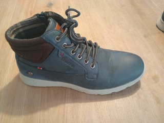 Zapatillas azules hombre