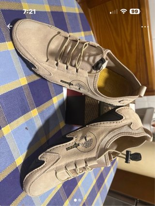 Mocasines casuales beige