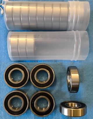 10 Rodamientos 6002-2RS 15x32x9mm