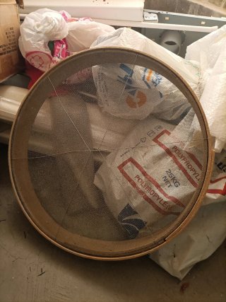 Criba/Tamiz de madera tradicional