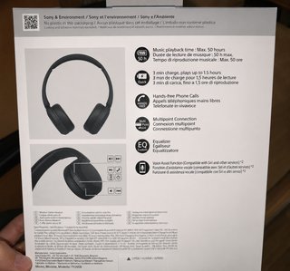 Auriculares Sony WH-CH520 Bluetooth, nuevo.