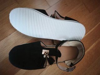 Zapatillas plataforma negras
