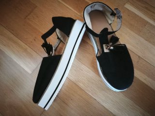 Zapatillas plataforma negras