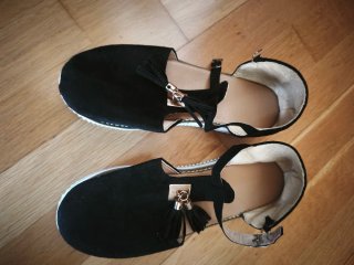 Zapatillas plataforma negras