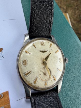 orologio vintage Longines stile "Calatrava"