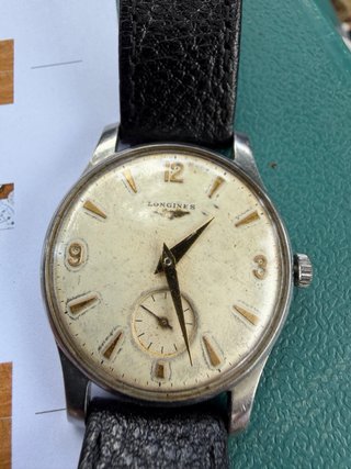 orologio vintage Longines stile "Calatrava"
