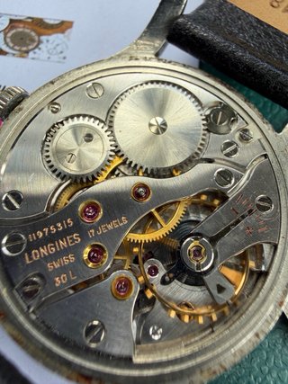 orologio vintage Longines stile "Calatrava"