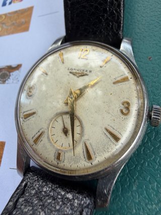 orologio vintage Longines stile "Calatrava"
