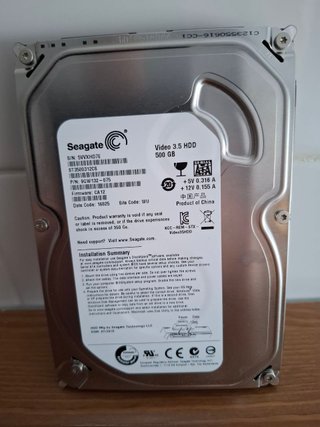 Disco Duro Seagate 500GB SATA