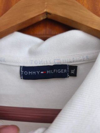 Polo Tommy Hilfiger Blanco Talla XL