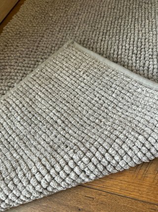 Tappeto da bagno IKEA TOFTBO grigio 80x50cm