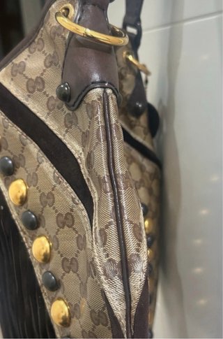 Bolso Gucci Babouska Beige/Marrón