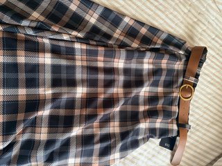 Conjunto falda y blazer cuadros