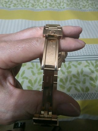Daytona Cronógrafo color oro rosa Multicolor