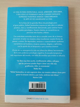 El arte de no amargarse la vida.-Rafael Santandreu
