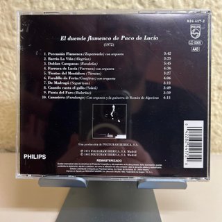 El Duende Flamenco De Paco De Lucía CD Guitarra