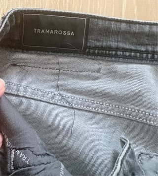 Vaqueros Tramarossa grises talla 38 cinturón: 43cm
