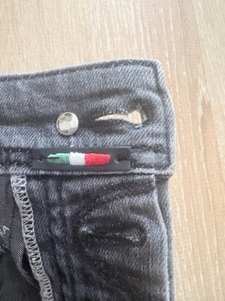 Vaqueros Tramarossa grises talla 38 cinturón: 43cm