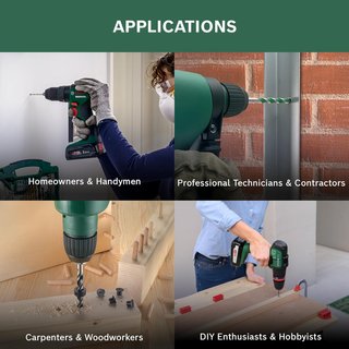 Bosch maletín brocas para taladro madera