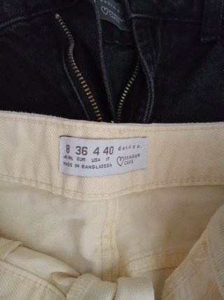 Lote 3 shorts vaqueros T36
