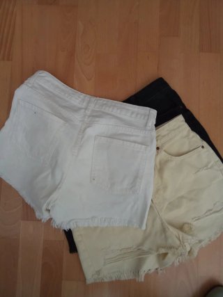 Lote 3 shorts vaqueros T36