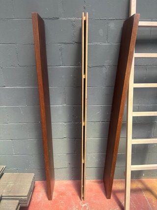 Baldas de madera flotantes (3 unidades)
