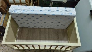 Mini Cuna con Dosel Estrellas