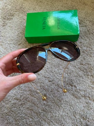 Gafas Bottega Veneta Drop Aviator Tortoise Gold