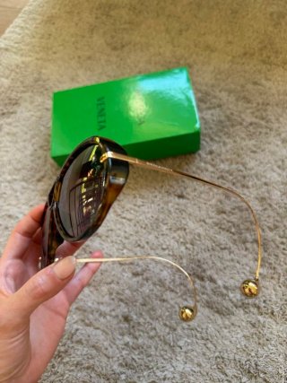 Gafas Bottega Veneta Drop Aviator Tortoise Gold