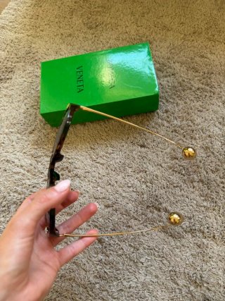 Gafas Bottega Veneta Drop Aviator Tortoise Gold