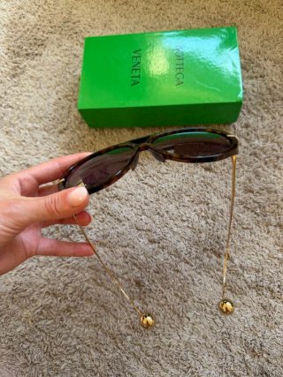 Gafas Bottega Veneta Drop Aviator Tortoise Gold