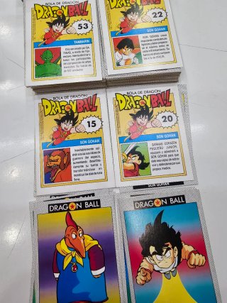 Colección Cartas Dragon Ball 1989